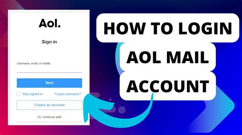 aol mail login email|More.